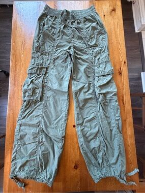 Aerie Olive Green Cargo Utility Pants